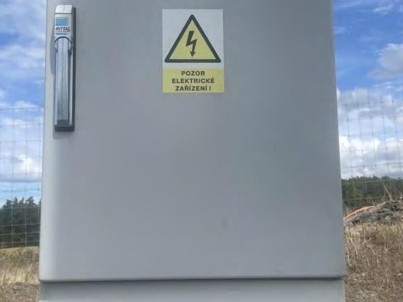 Elektroskříň ITS s výstrahou